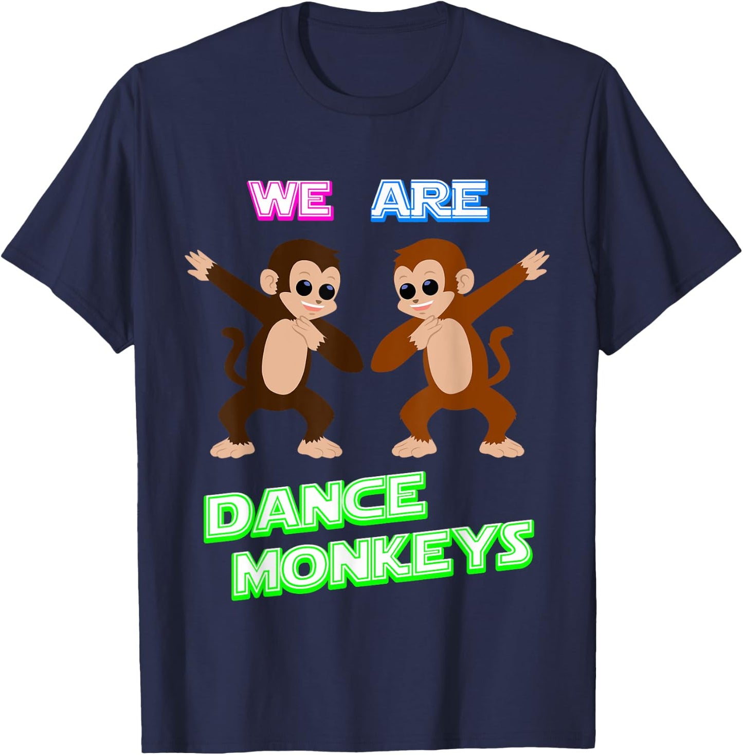 Dance Monkeys Dancing Monkeys T-Shirt - T-Shirt | Navy