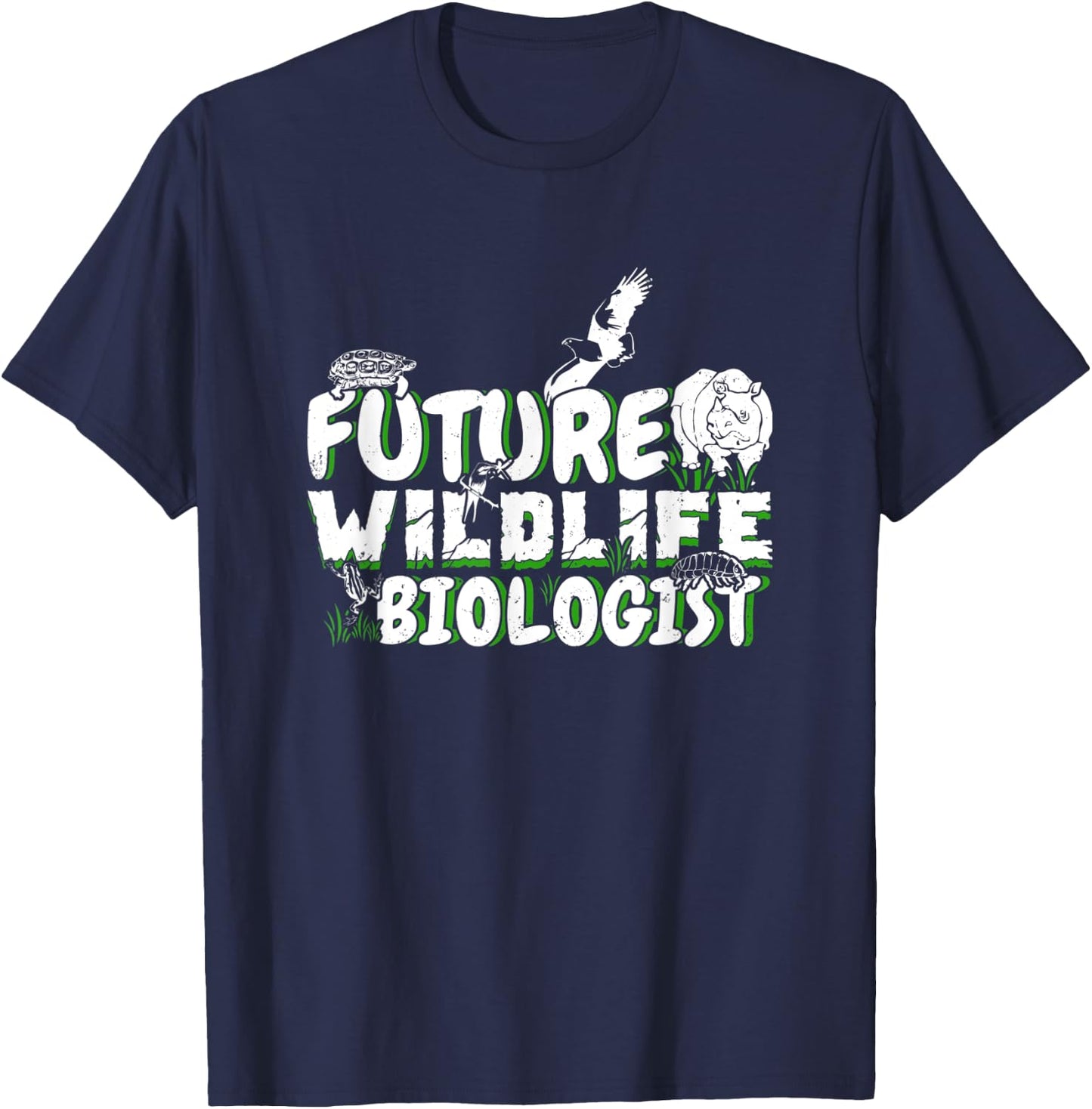 Future Wildlife Biologist T-Shirt - T-Shirt | Navy