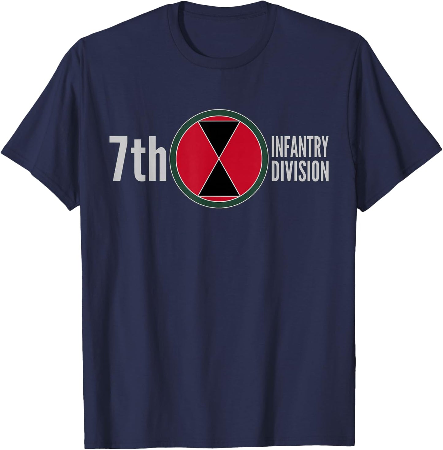 7th Infantry Division United States Army Lewis-mcchord T-Shirt - T-Shirt | Navy