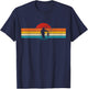 Fly Fishing Vintage Fishing Fisherman Fly Fishing T-Shirt - T-Shirt | Navy