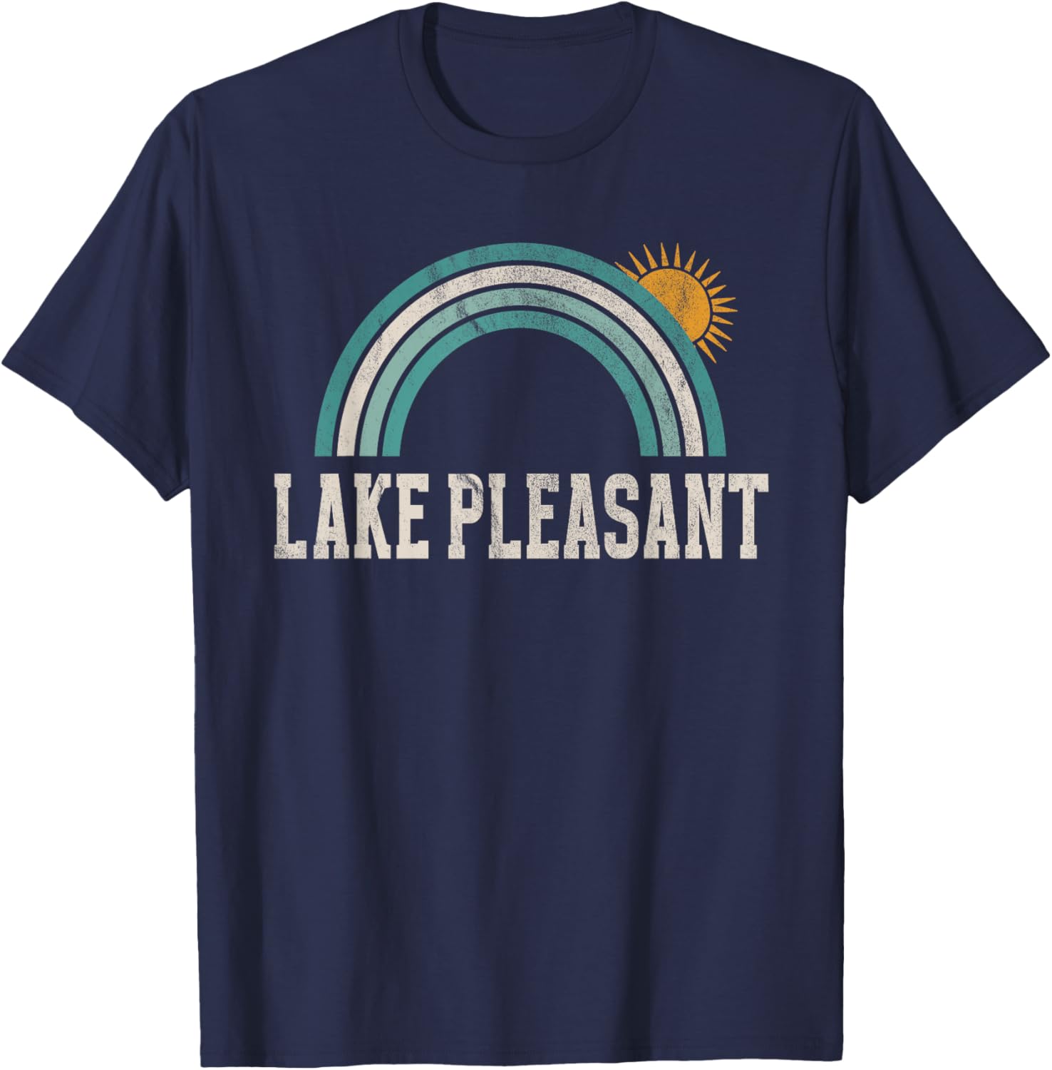Lake Pleasant Arizona Outdoors Vintage T-Shirt - T-Shirt | Navy