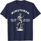 Minutemen Give Me Liberty Or Give Me Death USA 1776 T-Shirt - T-Shirt | Navy