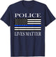 Police Lives Matter T-Shirt - T-Shirt | Navy