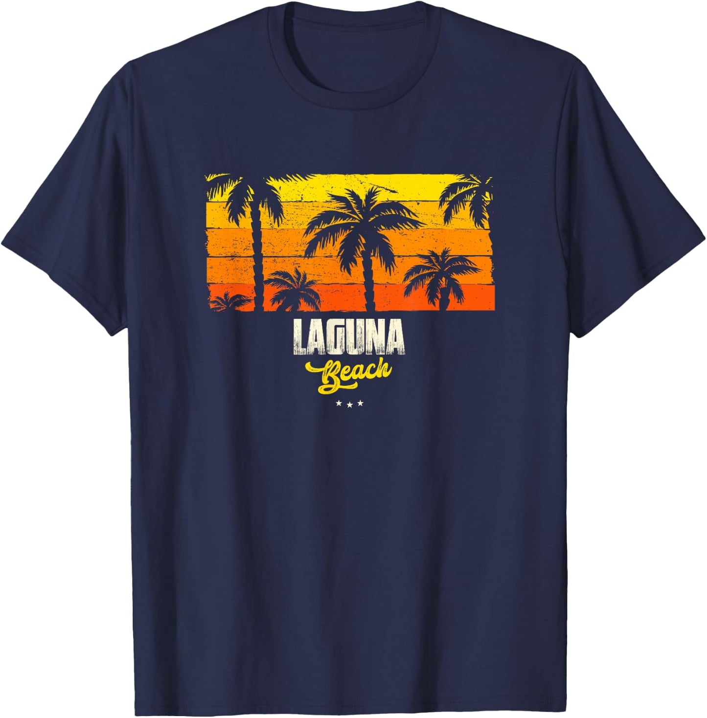 Laguna Souvenir - Beach Reminder T-Shirt - T-Shirt | Navy