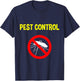 Pest Control Funny Halloween Costume Exterminator T-Shirt - T-Shirt | Navy