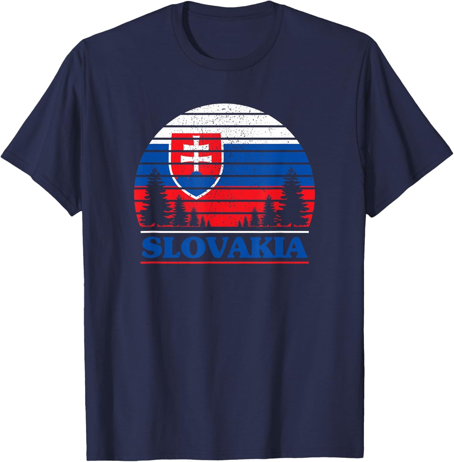 Slovakia T-Shirt - T-Shirt | Navy