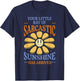 Your Little Ray of Sarcastic Sunshine Has Arrived Adult Kids T-Shirt - T-Shirt | Navy
