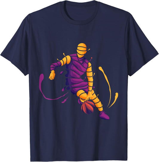 The Legend Basketball Dribble For The Basketball Lovers T-Shirt - T-Shirt | Navy