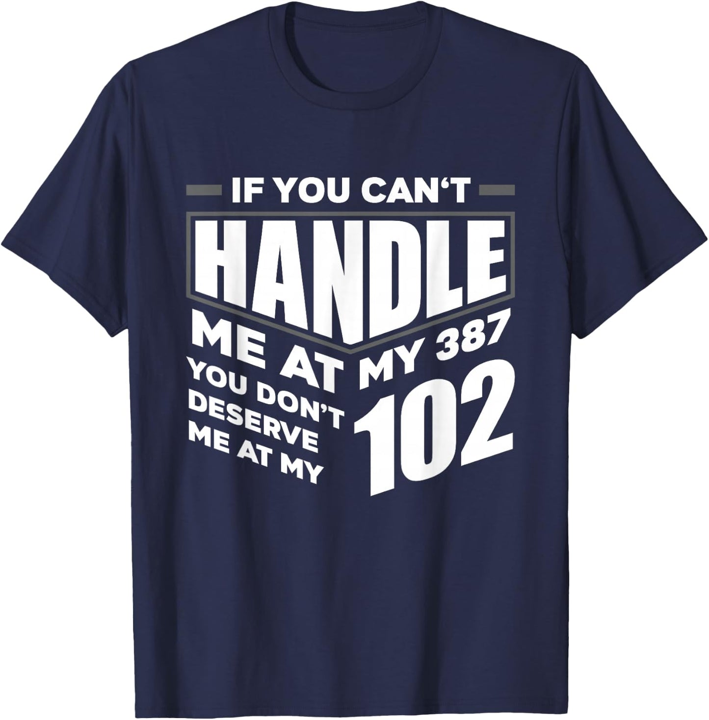 Funny If You Can't Handle Me Diabetic Type 1 Diabetes T1D T-Shirt - T-Shirt | Navy