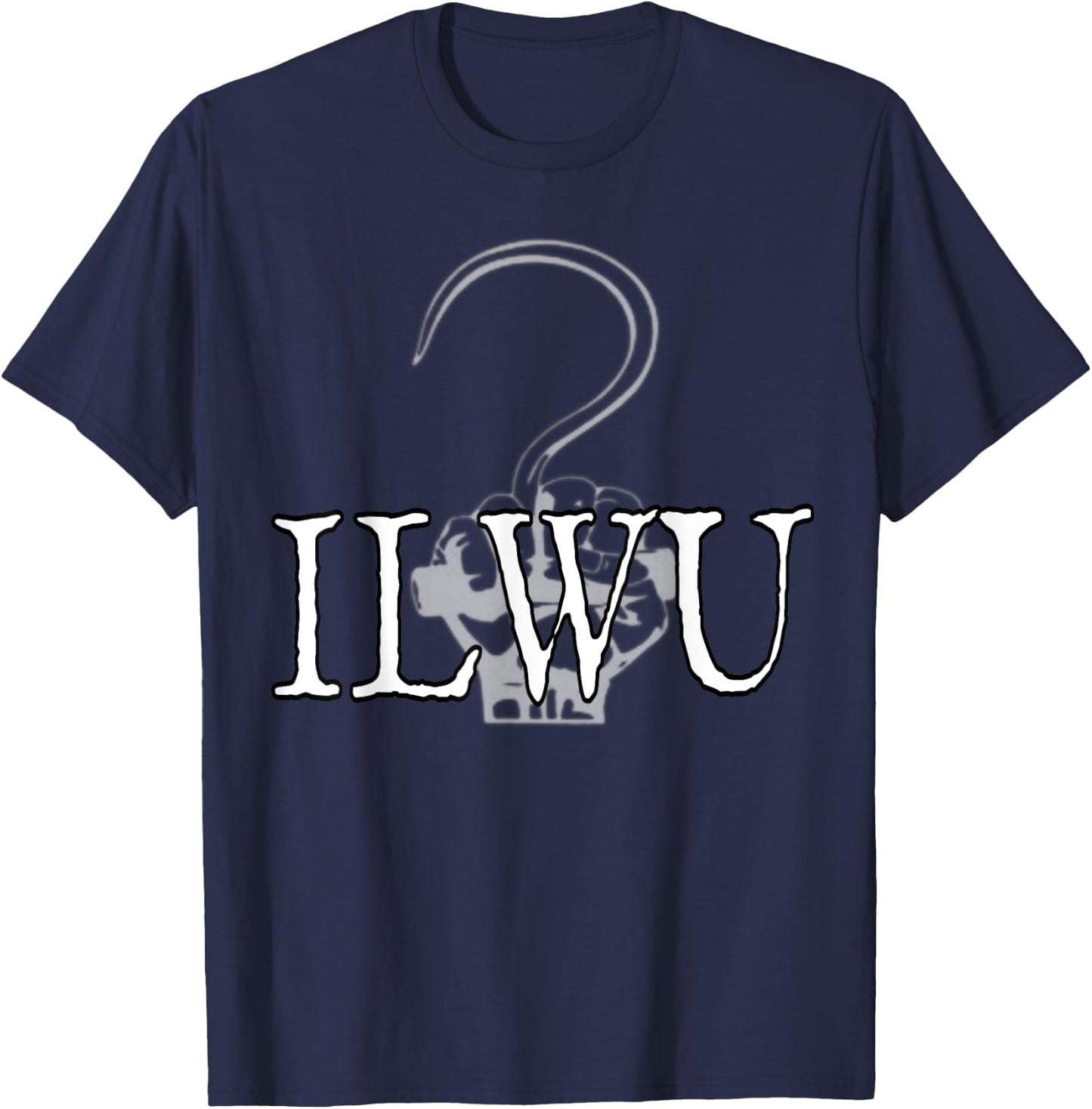 Ilwu Longshore Cargo Hook T-Shirt - T-Shirt | Navy
