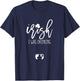 Irish I was Drinking Funny St Patricks Day Pregnant T-Shirt - T-Shirt | Navy