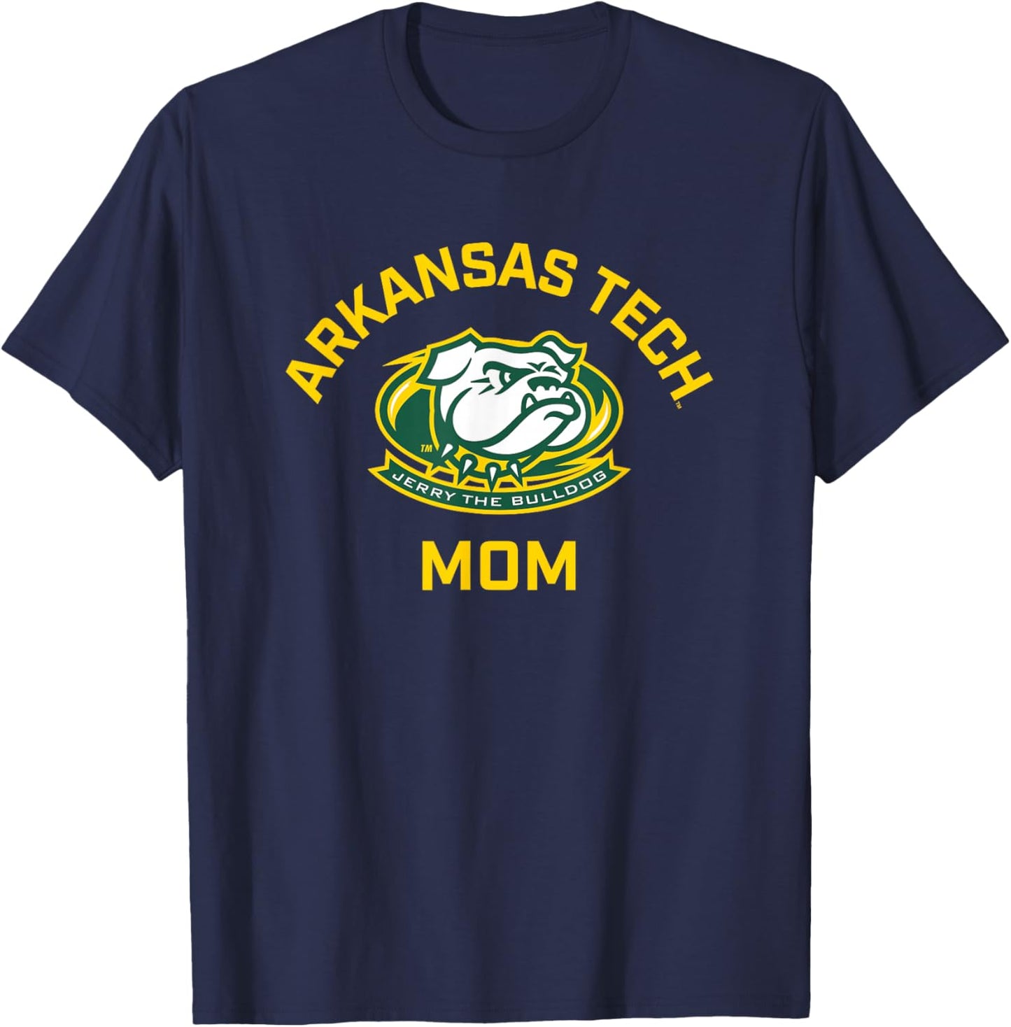 Arkansas Tech University ATU Wonder Boys Arched Mom T-Shirt - T-Shirt | Navy