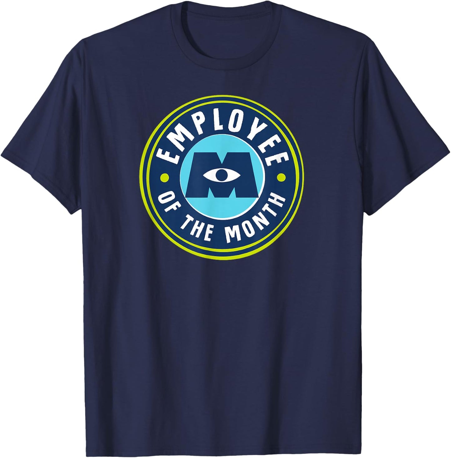 Disney and Pixar’s Monsters At Work Employee of the Month T-Shirt - T-Shirt | Navy