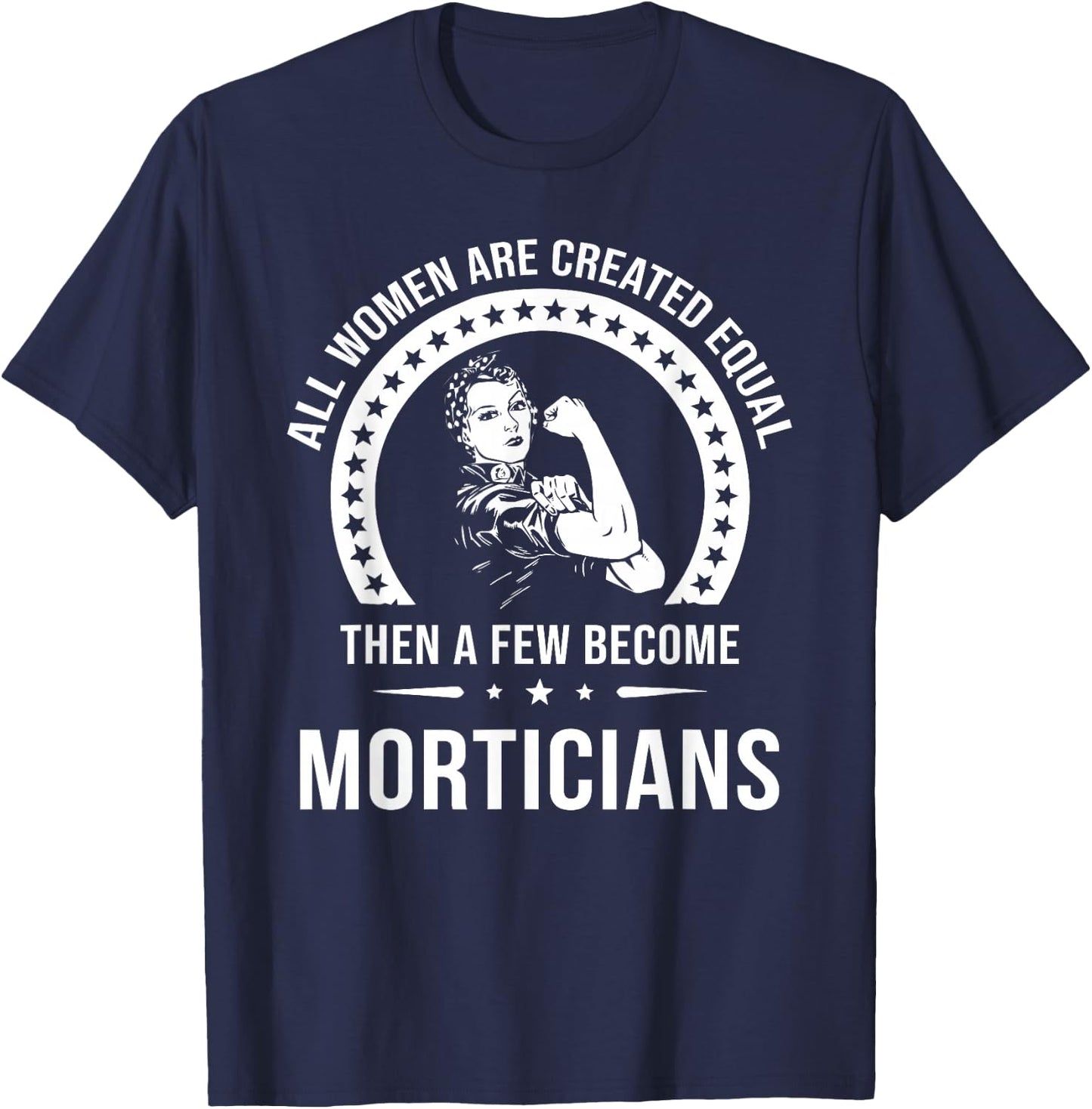 Mortician Shirt | Mortician T-Shirt - T-Shirt | Navy