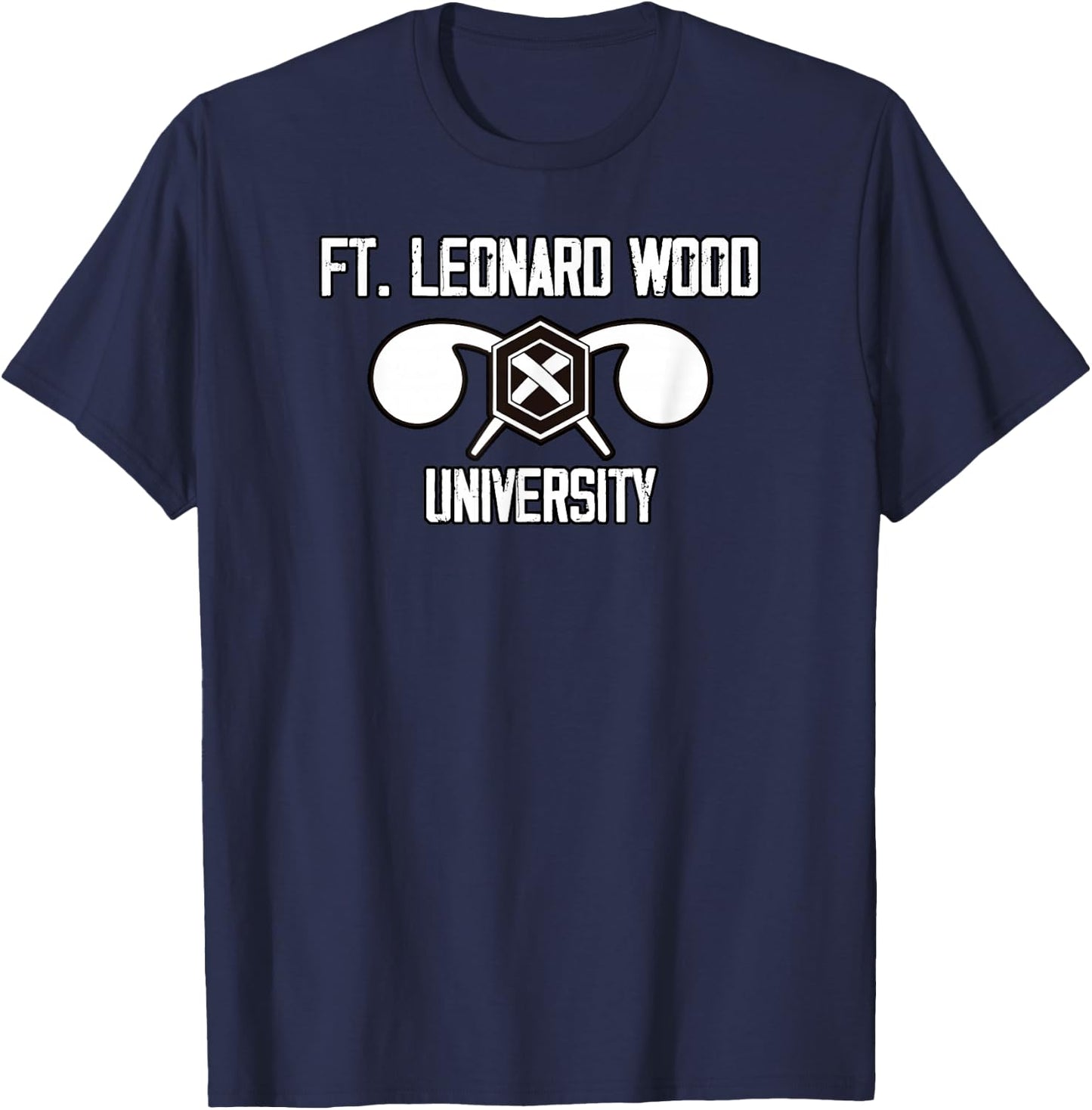 Fort Leonard Wood University - Army Chemical Corps for Vets T-Shirt - T-Shirt | Navy