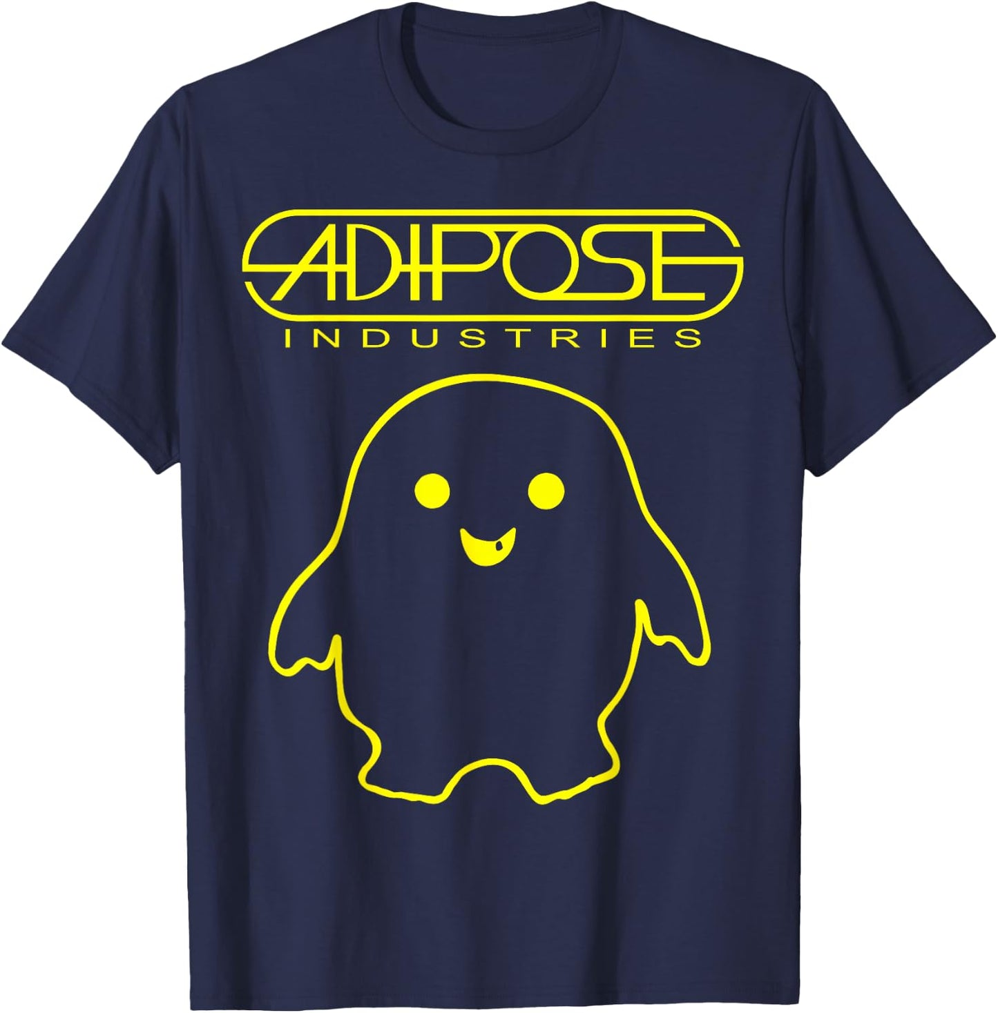 Spacetime-Tour Adipose Iconic SciFi Adventure Fan T-Shirt - T-Shirt | Navy