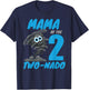 Mama of The Two-Nado Storm TorNado 2nd Two Birthday Boy T-Shirt - T-Shirt | Navy