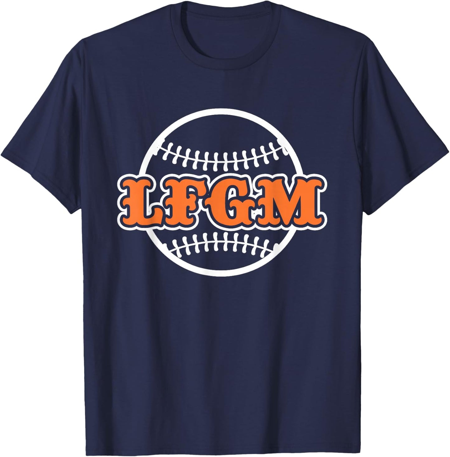 Baseball LFGM T-Shirt - T-Shirt | Navy