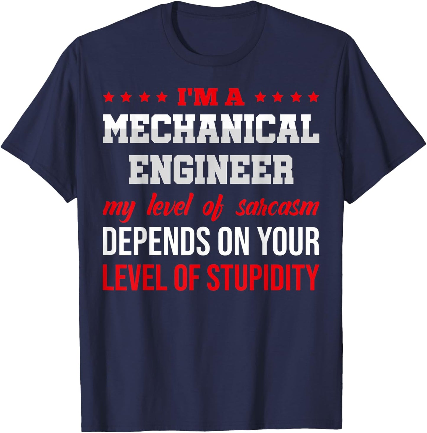 I'm A Mechanical Engineer Graduation Mechanical Engineers T-Shirt - T-Shirt | Navy