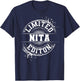 NITA Limited Edition Funny Personalized Name Gift T-Shirt - T-Shirt | Navy