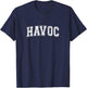 Plain Style Personalised Name Classic Havoc T-Shirt - T-Shirt | Navy