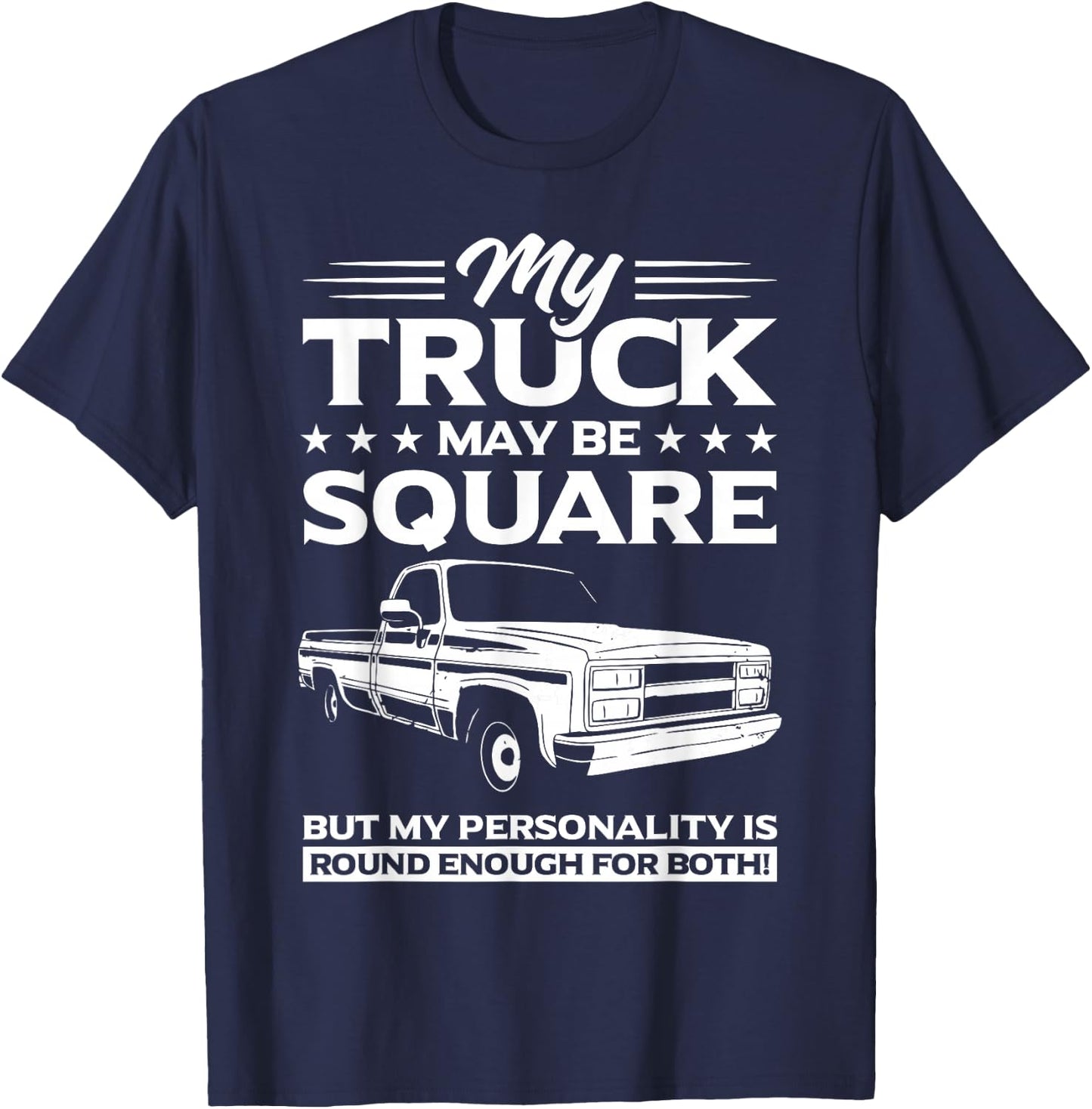 Square Body Truck T-Shirt - T-Shirt | Navy