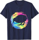 Colorful Kiwi Bird New Zealand T-Shirt - T-Shirt | Navy