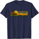 Francis Marion National Forest Vintage Retro T-Shirt - T-Shirt | Navy
