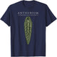 Anthurium Warocqueanum Aroids Plants Lover Philodendron Gift T-Shirt - T-Shirt | Navy