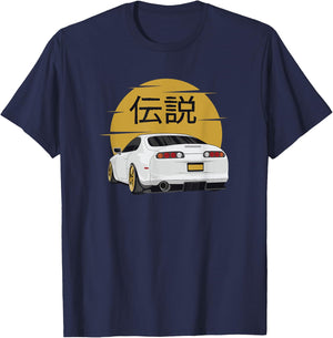JDM 2JZ Legendary Supra T-Shirt - T-Shirt | Navy