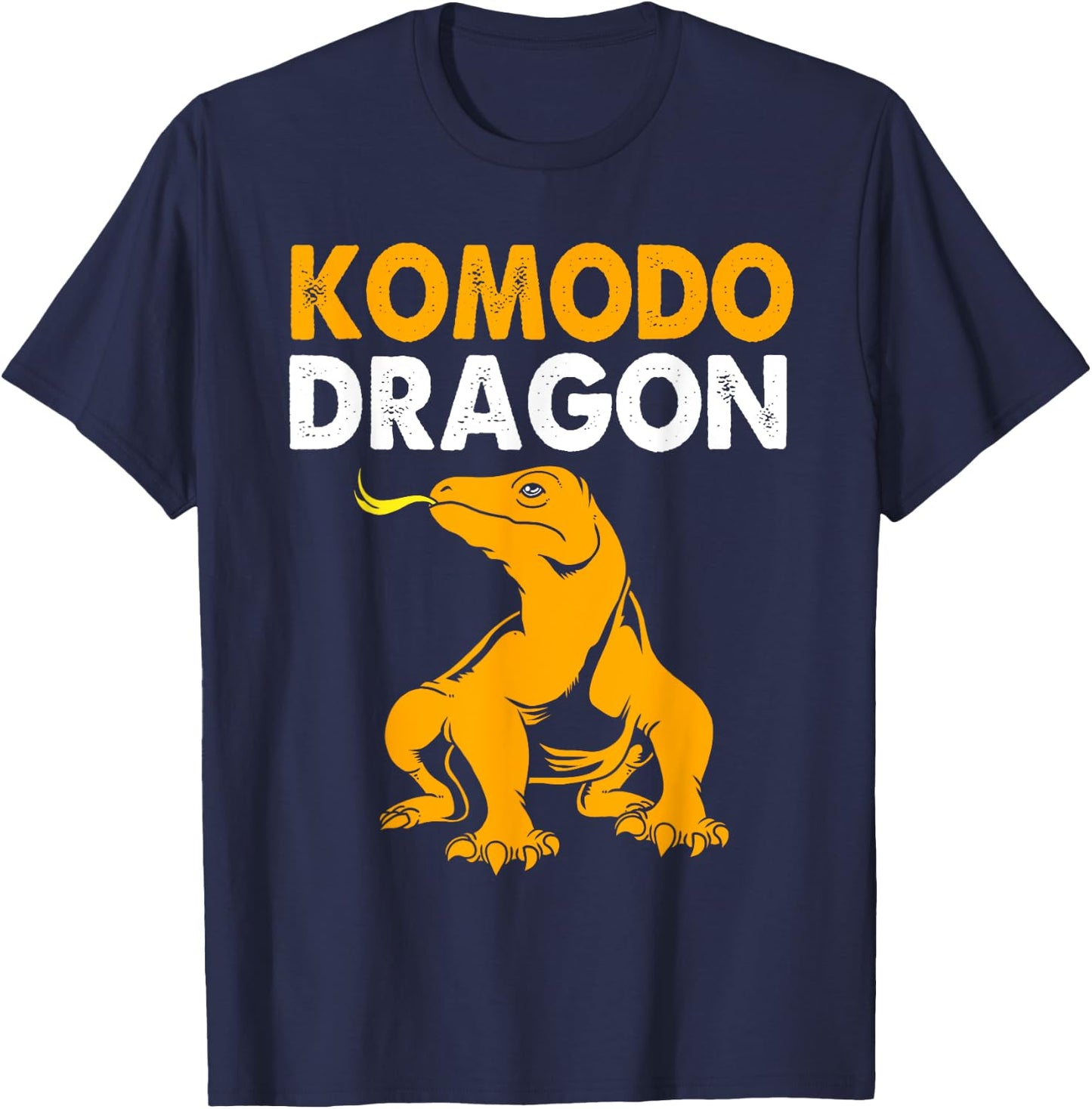 Komodo Dragon Boys T-Shirt - T-Shirt | Navy