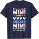 Mimi And Chicken Mimi Chicken Owner Chicken Farmer T-Shirt - T-Shirt | Navy