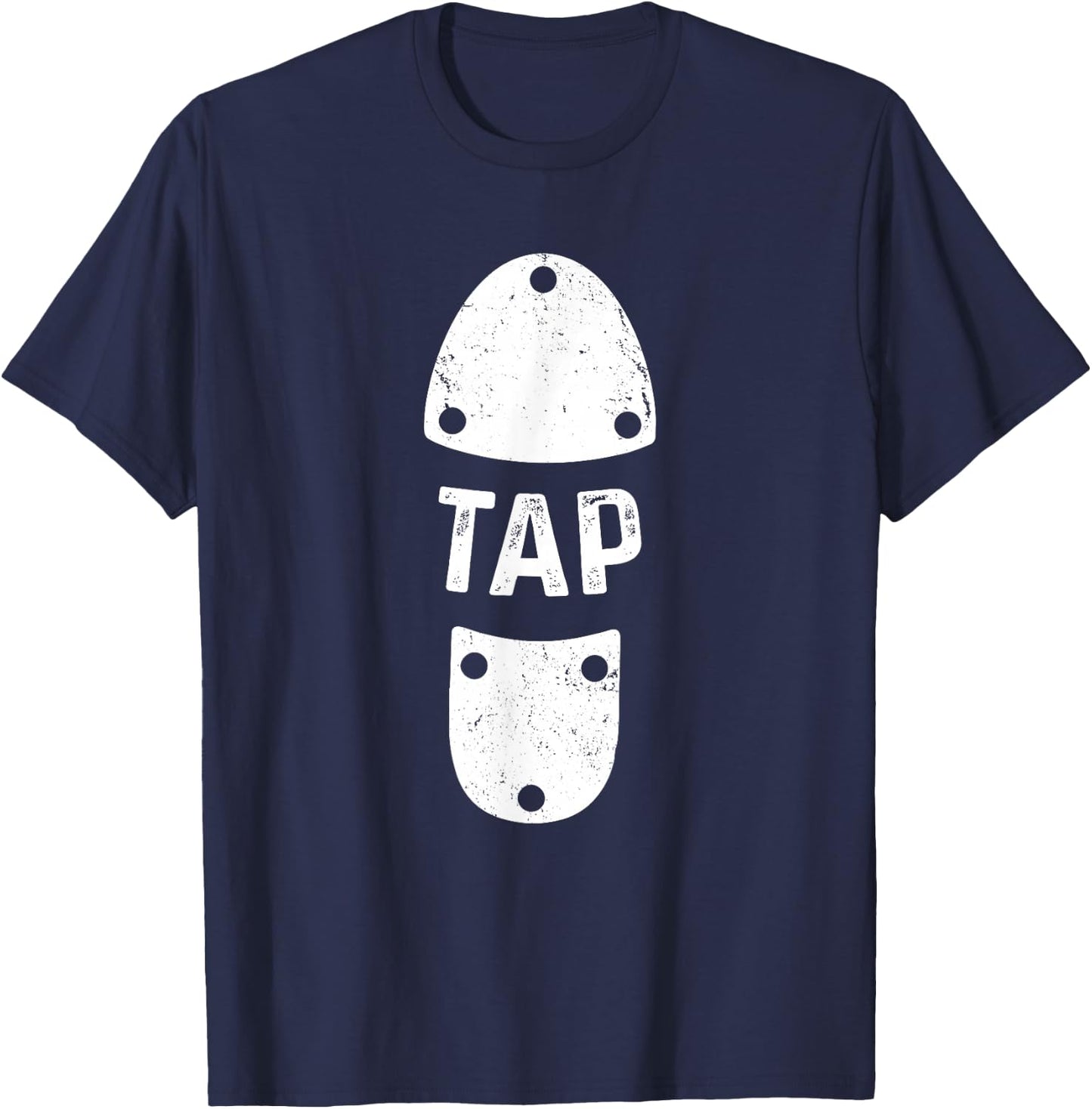 Stepptanzer Shoe Tap Dance T-Shirt - T-Shirt | Navy