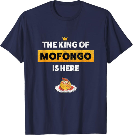 Funny Mofongo Puerto Rican Food T-Shirt - T-Shirt | Navy
