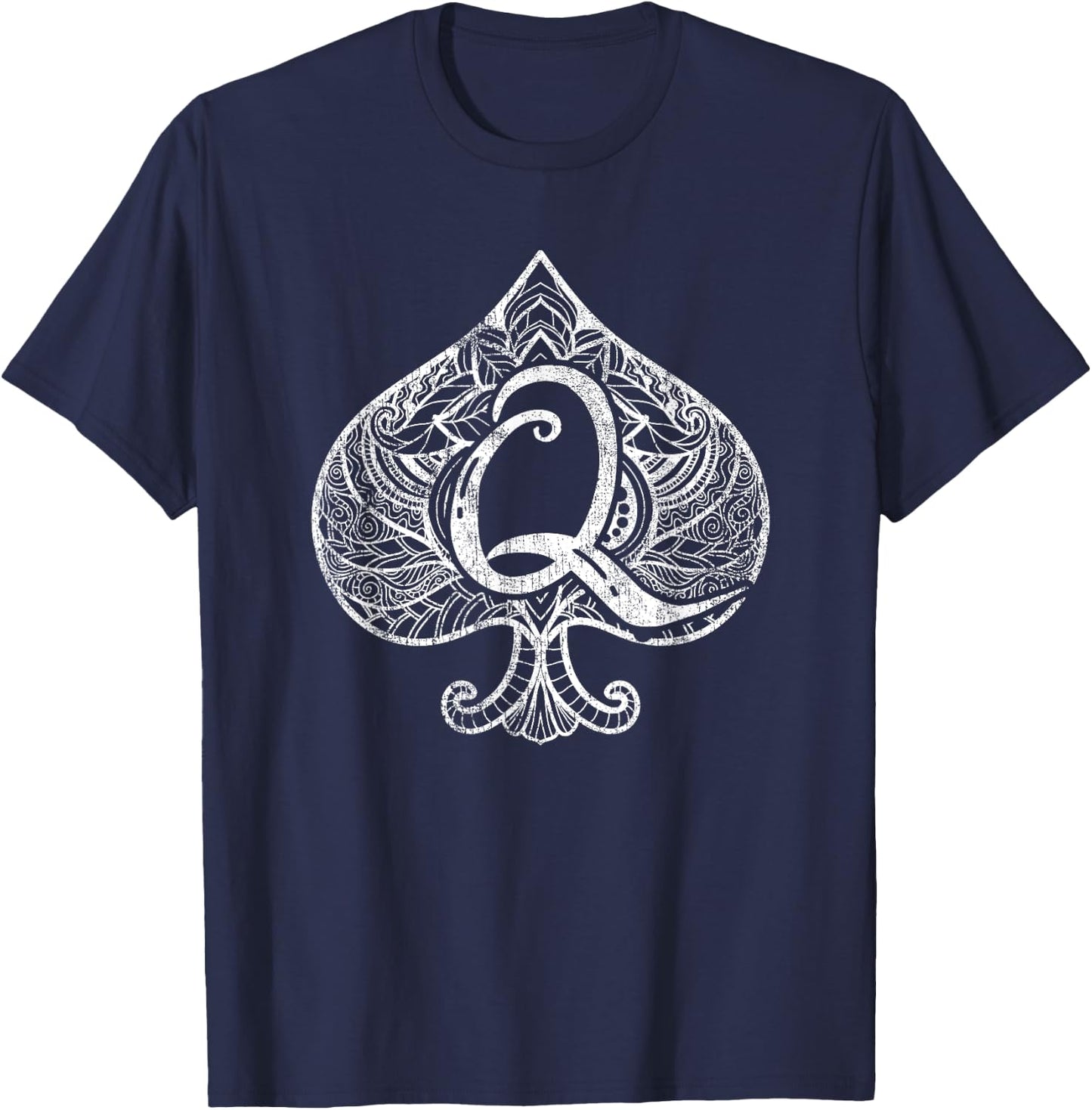 "Queen of Spades" T-Shirt - T-Shirt | Navy