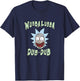 Rick and Morty Wubba Lubba Dub-Dub Drippy Text T-Shirt - T-Shirt | Navy