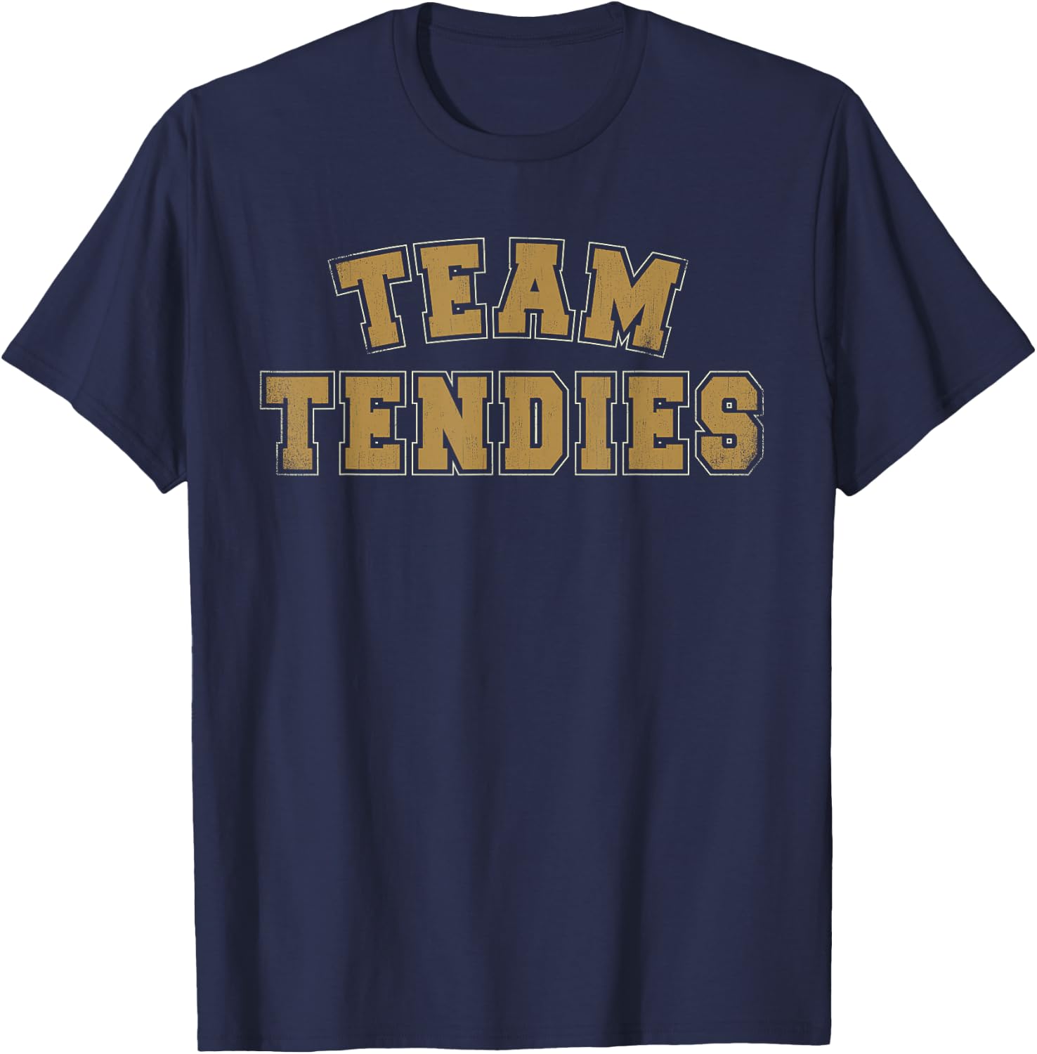 Team Tendies Chicken Tenders and Chickie Nuggie Lovers T-Shirt - T-Shirt | Navy