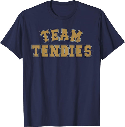 Team Tendies Chicken Tenders and Chickie Nuggie Lovers T-Shirt - T-Shirt | Navy