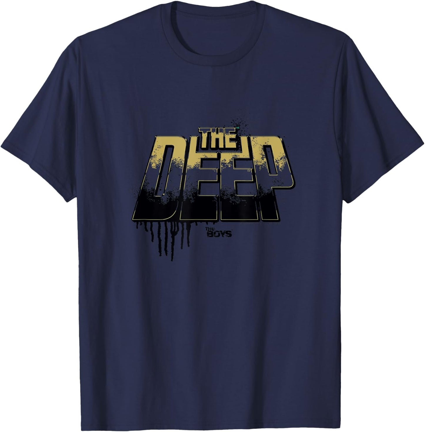The Boys The Deep Drip Logo T-Shirt - T-Shirt | Navy