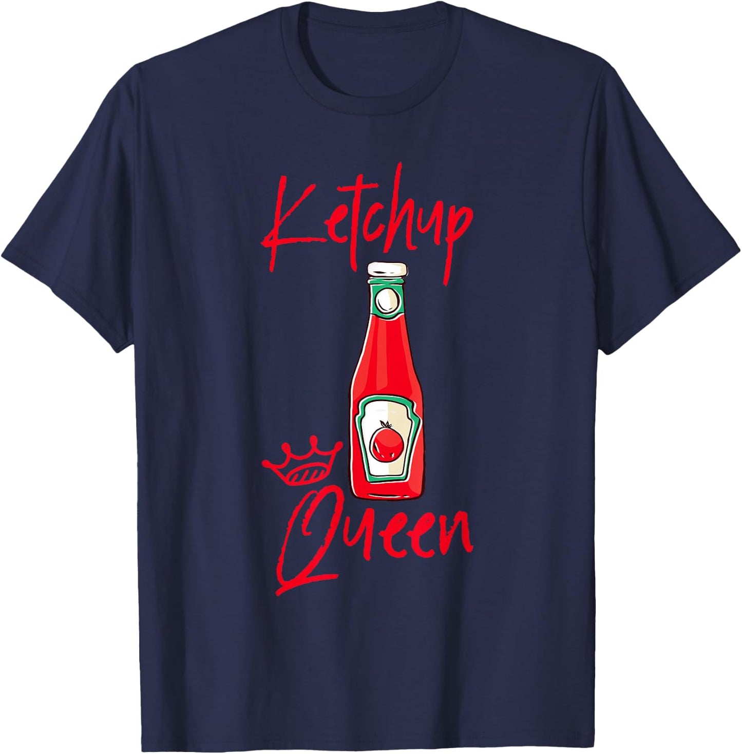 Ketchup Queen T-Shirt - T-Shirt | Navy