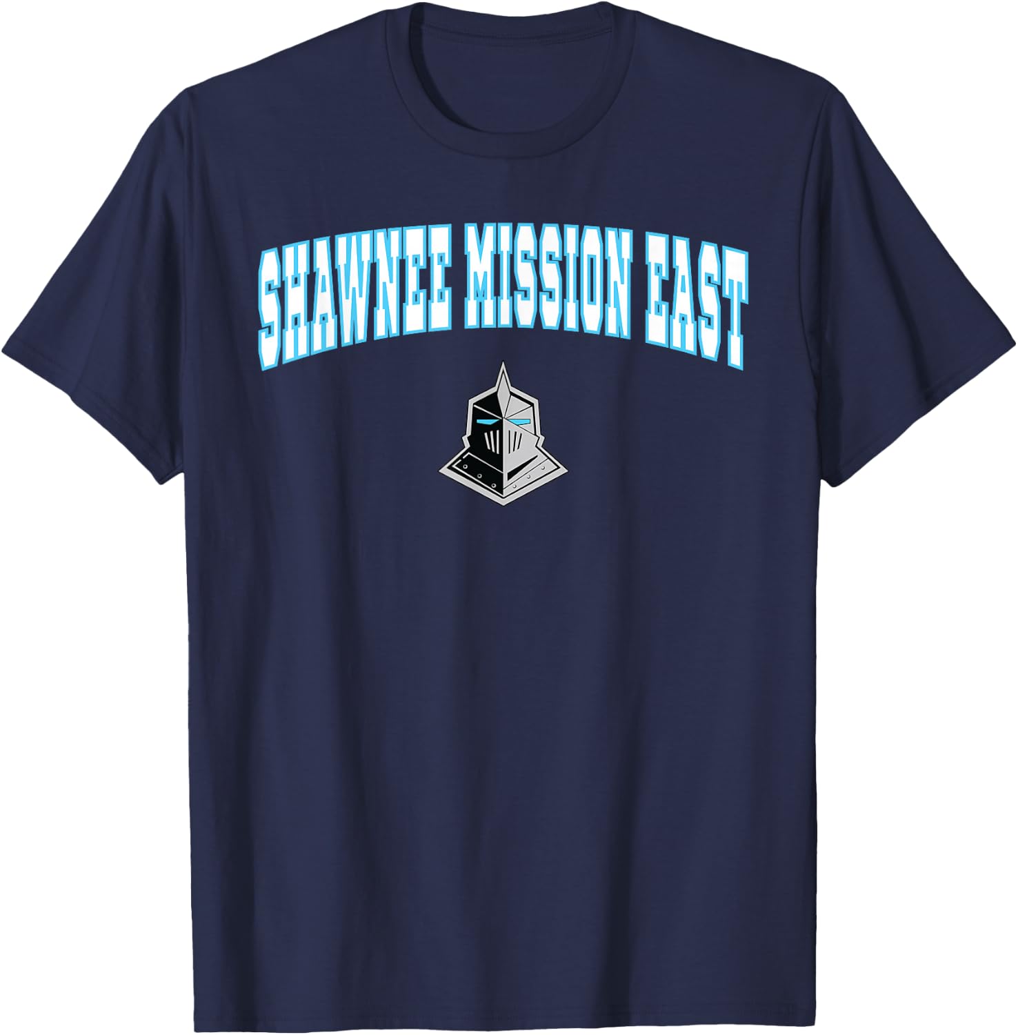 Shawnee Mission East High School Lancers T-Shirt - T-Shirt | Navy