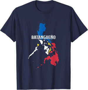 Batangueno Design for Batangas Filipinos T-Shirt - T-Shirt | Navy