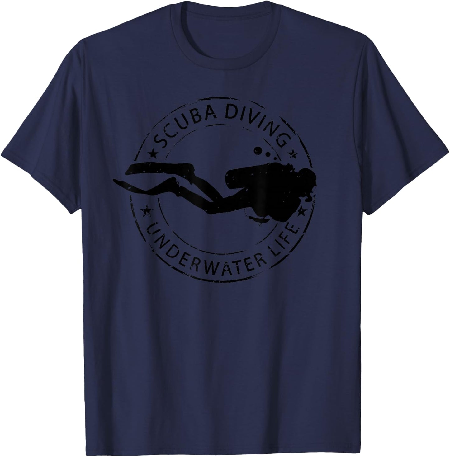 Scuba Diving Gear Scuba Diving Diver Equipment Dive T-Shirt - T-Shirt | Navy