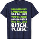 Non-Hodgkins Lymphoma My Sister Support Quote Funny T-Shirt - T-Shirt | Navy