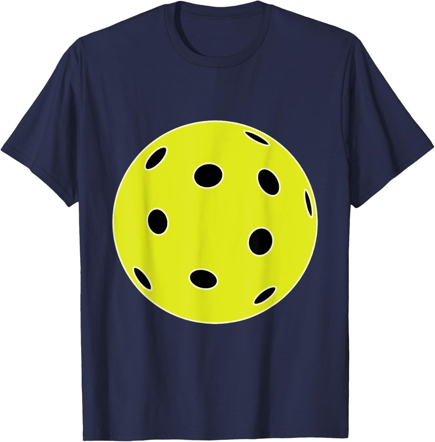 Pretend I'm A Pickleball, Funny Easy Costume For Halloween T-Shirt - T-Shirt | Navy