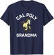 Cal Poly Mustangs Arched Grandma T-Shirt - T-Shirt | Navy