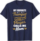 My Favorite Trumpet Player Calls Me Mom Musician Clothes T-Shirt - T-Shirt | Navy