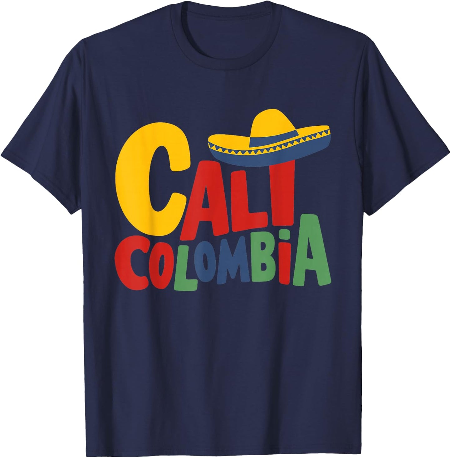 Cali Colombia T-Shirt - T-Shirt | Navy