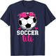 Soccer Titi Aunt Proud Titi Of A Soccer Player Titi T-Shirt - T-Shirt | Navy