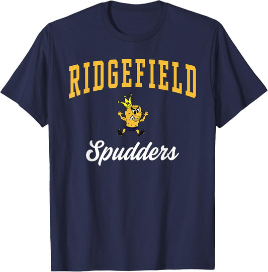 Ridgefield High School Spudders T-Shirt - T-Shirt | Navy